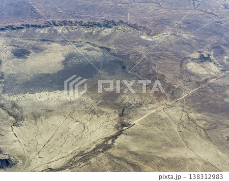 ウスチュルト台地 空撮~カザフスタン・マンギスタウ州 / Mangystau, Kazakhstan ウスチュルト台地 空撮~カザフスタン・マンギスタウ州 / Mangystau, Kazakhstan 138312983