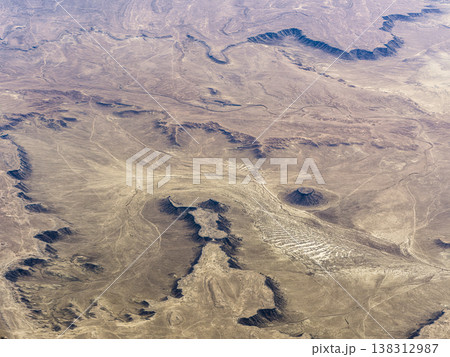 ウスチュルト台地 空撮～カザフスタン・マンギスタウ州 / Mangystau, Kazakhstan 138312987