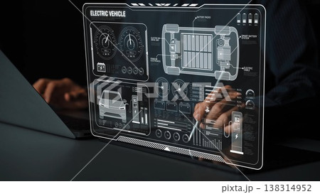 Electric Vehicle System and Smart Energy Monitoring Marrow 138314952