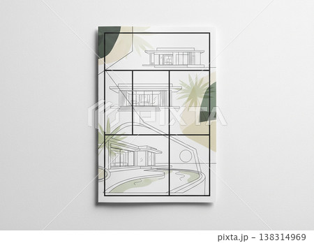 Minimal Architectural Poster Frame Mockup Interior Design Minimal Architectural Poster Frame Mockup Interior Design 138314969