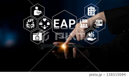 Employee Assistance Program (EAP) and wellness support concept Parse Employee Assistance Program (EAP) and wellness support concept Parse 138315094