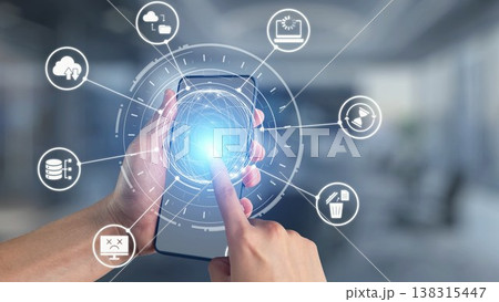 Data backup cloud system network connection concept Gist Data backup cloud system network connection concept Gist 138315447