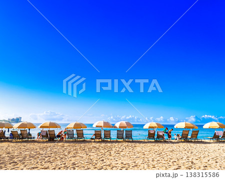 夏・海・ビーチのイメージ ハワイ 夏・海・ビーチのイメージ ハワイ 138315586