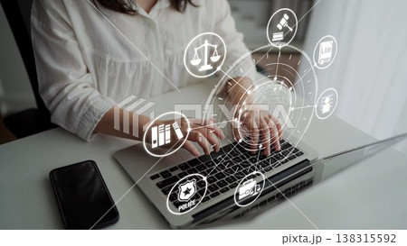 Law and legal justice icons Funnel Law and legal justice icons Funnel 138315592