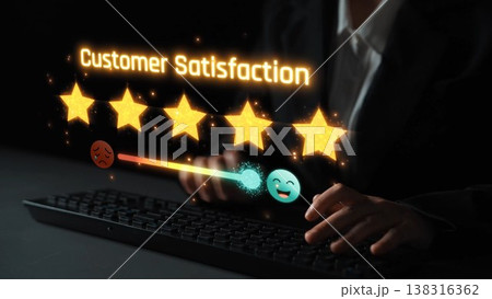 Customer satisfaction rating and feedback evaluation Marrow Customer satisfaction rating and feedback evaluation Marrow 138316362
