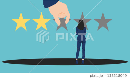 レビューを調べて検討するイラスト 138318049
