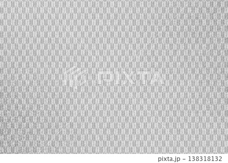 キラキラ輝く繊細な銀色の模様に灰色の矢絣柄を重ねた背景画像17 キラキラ輝く繊細な銀色の模様に灰色の矢絣柄を重ねた背景画像17 138318132