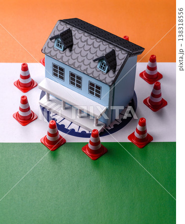 Arrest or confiscation of real estate by court order for tax evasion. Real estate arrest 138318556