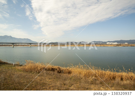Nakdong River Bicycle Path Nakdong River Bicycle Path 138320937