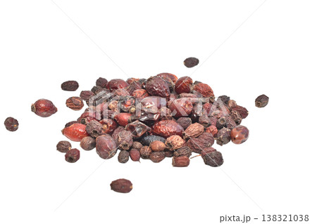 Dried rose hips. Dried rose hips. 138321038
