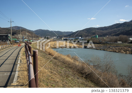 Nakdong River Bicycle Path Nakdong River Bicycle Path 138321379