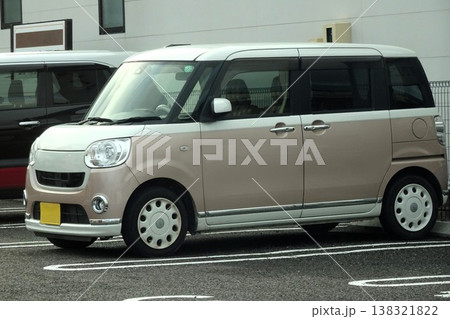 駐車場に停車する車 駐車場に停車する車 138321822