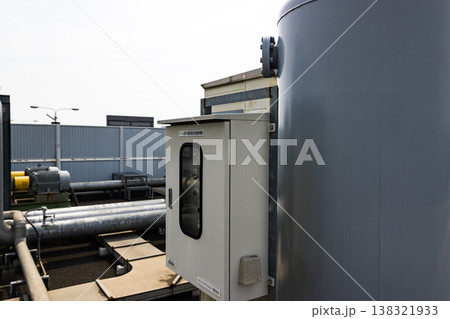 ポール式熱交換器自動洗浄装置制御盤 138321933