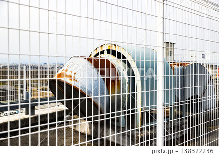 工場設備　排気ファン 138322236