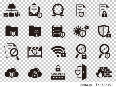 Security icons 08 Security icons 08 138322391
