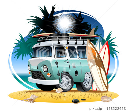 Cartoon Camper 138322438