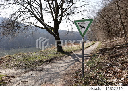 Warning sign: Nature reserve 138322504