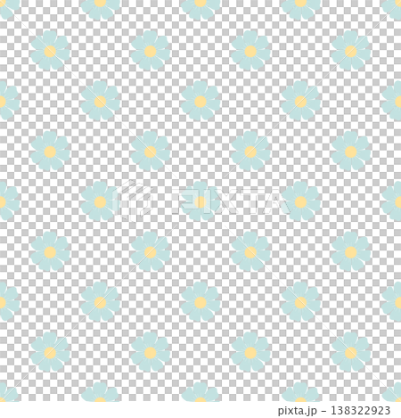 Seamless Pattern of Vibrant Light Blue Spring Flower, Artistic Floral Illustration for Textile, Fashion Apparel and Dark Botanical Wallpaper Seamless Pattern of Vibrant Light Blue Spring Flower, Artistic Floral Illustration for Textile, Fashion Apparel and Dark Botanical Wallpaper 138322923