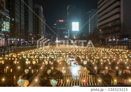 Cheonggyecheon Lantern Festival Cheonggyecheon Lantern Festival 138323223