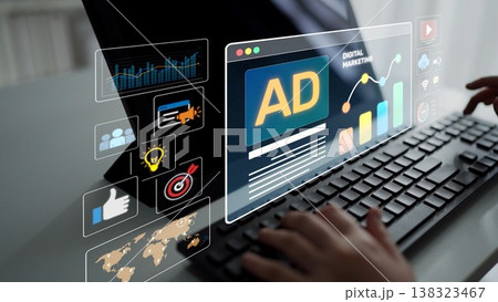 Online Ads Strategy and Digital Content Marketing for Business Growth Muxer 138323467