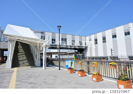 手柄山平和公園駅（てがらやまへいわこうえんえき）山陽本線の南口 138325967