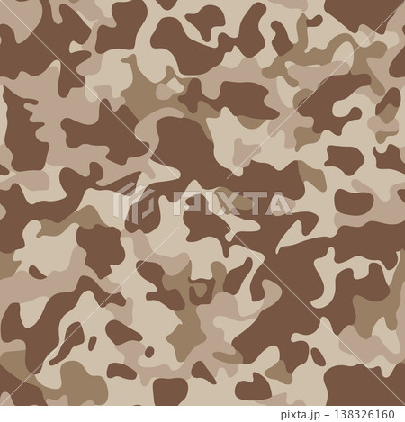 Camouflaging seamless pattern. Modern camo texture for army clothing Camouflaging seamless pattern. Modern camo texture for army clothing 138326160