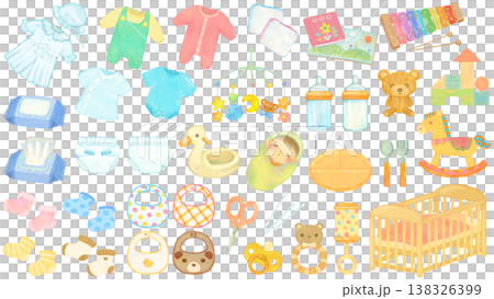 嬰兒護理用品，分娩準備 138326399