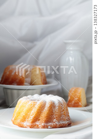Easter cakes on a white wooden table. Easter cakes on a white wooden table. 138327173