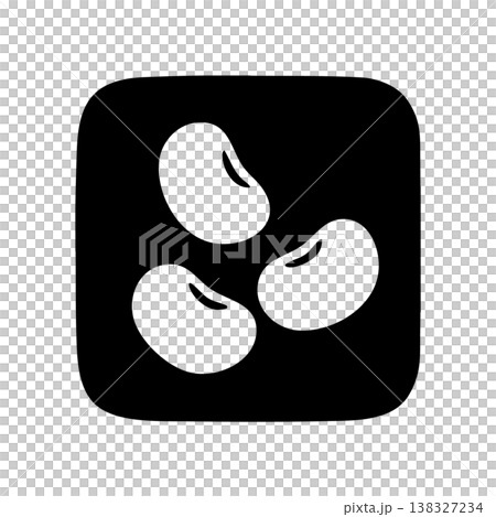 大豆(單色圖示) 大豆(單色圖示) 138327234