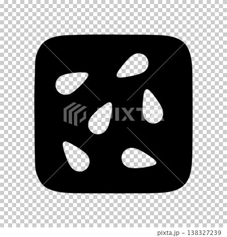 Sesame Monochrome Icon Sesame Monochrome Icon 138327239