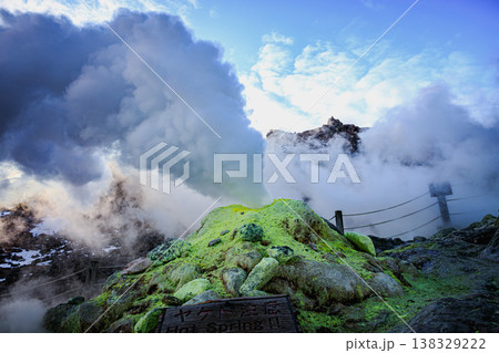 アトサヌプリの火山活動 地熱が生む景観 アトサヌプリの火山活動 地熱が生む景観 138329222