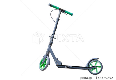 scooter isolated on a white background 138329252