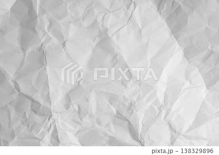 Worn paper texture with creases and rough surface. White sheet background perfect for vintage Worn paper texture with creases and rough surface. White sheet background perfect for vintage 138329896