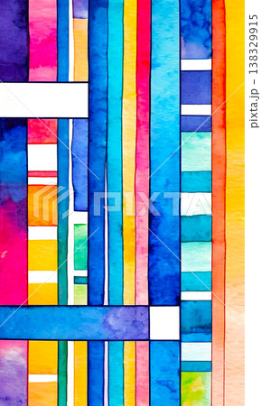 Abstract background with multicolored stripes Abstract background with multicolored stripes 138329915