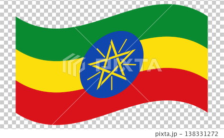 Flag of Ethiopia isolated. Flag of Ethiopia isolated. 138331272
