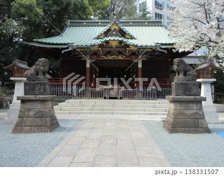 東京都渋谷区!金王八幡宮の拝殿 東京都渋谷区!金王八幡宮の拝殿 138331507