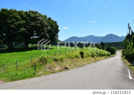 山岳道路 山形県庄内 山岳道路 山形県庄内 138331853