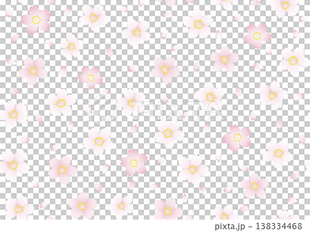 シームレス 桜 和風 背景 水彩 春 パターン シームレス 桜 和風 背景 水彩 春 パターン 138334468