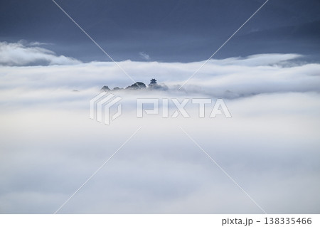 天空の城　越前大野城 138335466