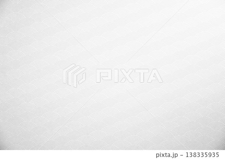 和紙_和柄_白 138335935