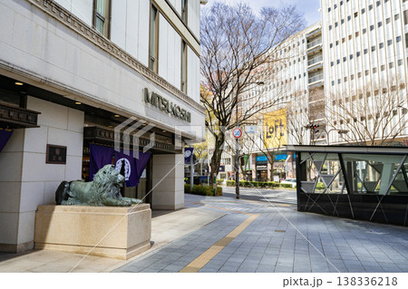 名古屋市中区栄 栄交差点 名古屋栄三越前の賑わい 名古屋市中区栄 栄交差点 名古屋栄三越前の賑わい 138336218