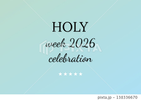 Holy Week 2026 Celebration Her 138336670