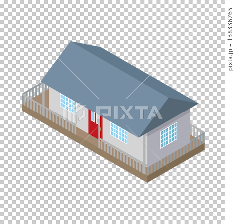 獨立式住宅的插圖 138336765