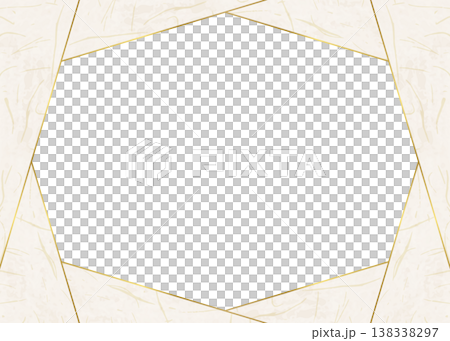 Japanese paper style frame, Japanese style background material 138338297