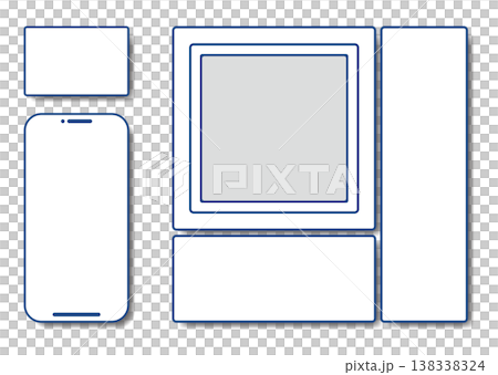 改札口とカードとスマホ 138338324