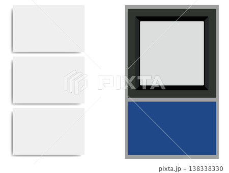 改札口とカード 138338330