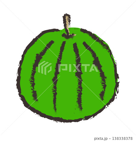 スイカのイラスト 138338378