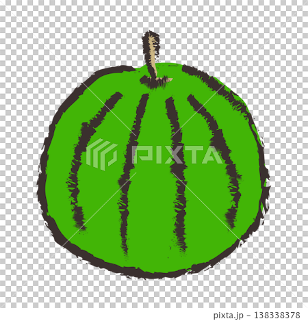 スイカのイラスト 138338378