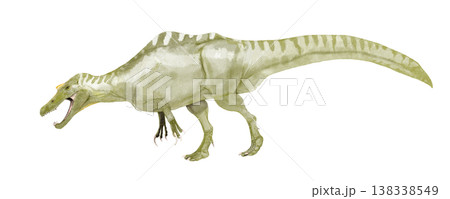 バリボナベナトリックス　スペインで発見された化石に基づくヴァリボナの狩人。スピノサウルス科の魚食性　 138338549
