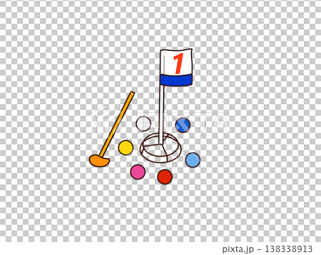 地面高爾夫設備 138338913